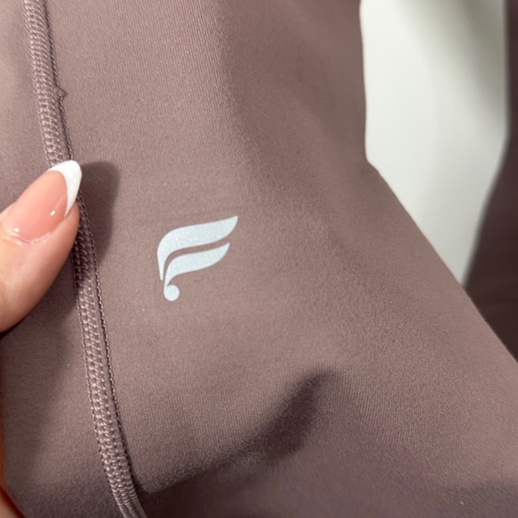 Fabletics Define High Waisted legging color is desert shadows size large.NWT - Picture 6 of 9
